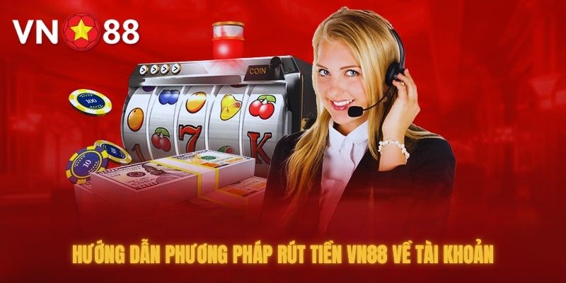 Hướng dẫn cách rút tiền VN88 về tài khoản nhanh hơn gấp 10 lần